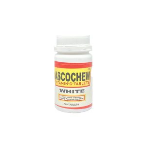 ASCOCHEW WITAMIN C TABLETS (WHITE) X 100
