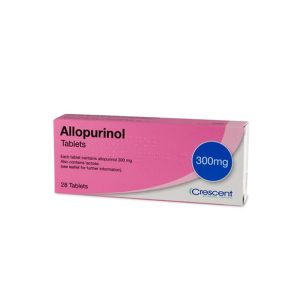 ALLOPURINOL 300MG TABS X 28 CRESCENT