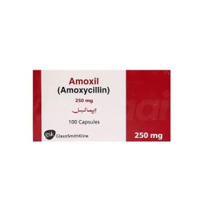 AMOXIL 250MG CAPSULES X100 (GSK)