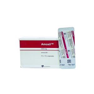 AMOXIL 500MG CAPSULES 10X10 (GSK)