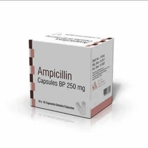 AMPICILLIN 250MG CAPSULES X100