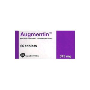 AUGMENTIN 375MG TABLETS X20