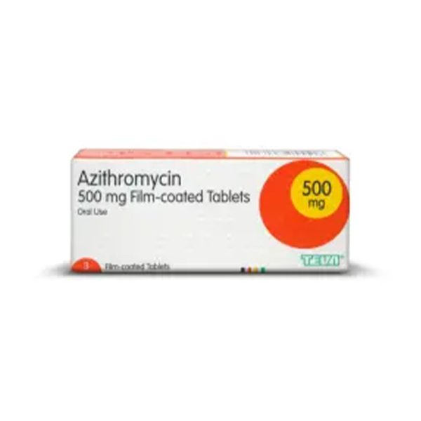 AZITHROMYCIN 500MG TABLETS X3(TEVA) – Crux Pharmacy