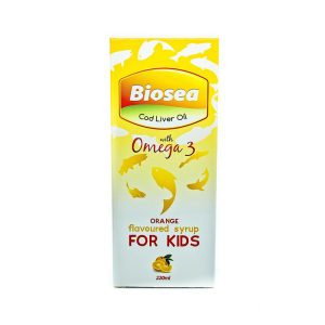 BIOSEA COD LIVER OIL ORANGE X220ML