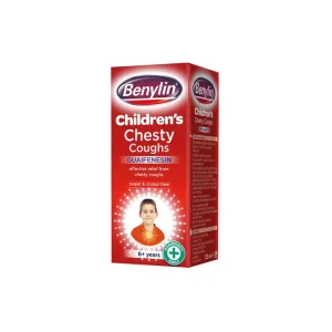 BENYLIN CHILDRENS CHESTY COUGH SYRUP 6+YRS X125ML