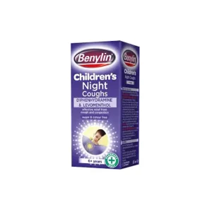 BENYLIN CHILDREN'S NIGHT COUGH SYRUP 6+YRS X125ML