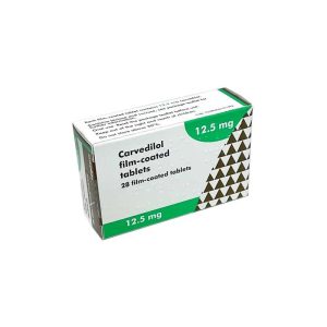 CARVEDILOL 12.5MG TABLETS X28