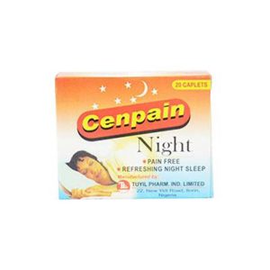 CENPAIN NIGHT CAPLETS X20