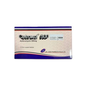 CETROXOL (AZITHROMYCIN) 500MG TABLETS X3