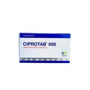 CIPROTAB 500MG TABLETS X10