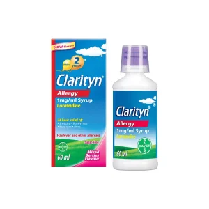 CLARITYN ALLERGY SYRUP 60ML