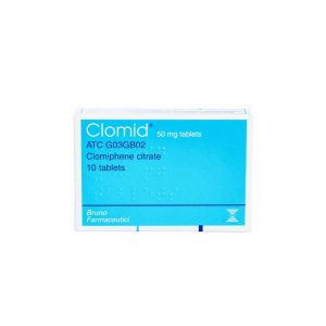 CLOMID 50MG TABLETS X10