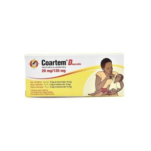 COARTEM 20/120 DISPERSIBLE TABLET X6