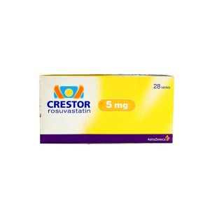 CRESTOR 5MG TABLETS X28