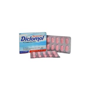 DICLOMOL CAPLETS 50MG/500MG