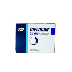 DIFLUCAN 50MG CAPSULES X3 (PFIZER)