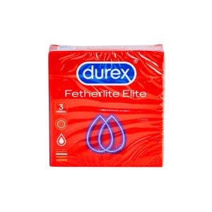 DUREX FERTHERLITE ELITE CONDOM X3