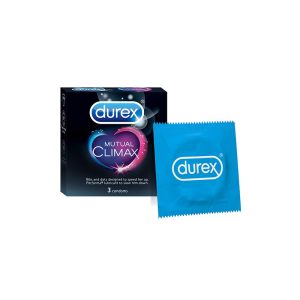 DUREX MUTUAL CLIMAX CONDOMS X3