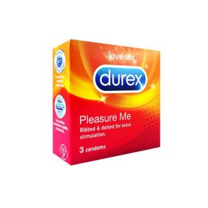 DUREX PLEASURE ME CONDOMS X3