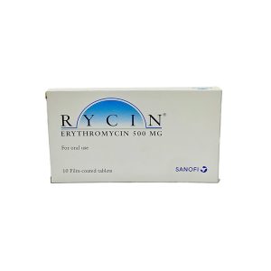 ERYTHROMYCIN X10 TABLETS 500MG