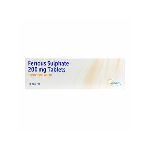 FERROUS SULPHATE 200MG TABLETS X28