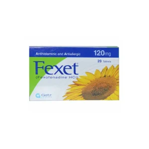 FEXET 120MG TABLETS X 20 (SACHET)