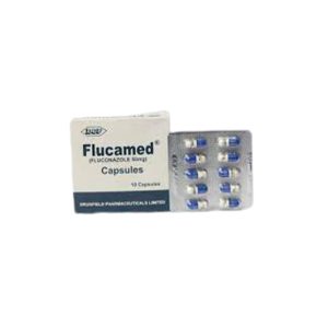 FLUCAMED 50MG CAPSULES X10