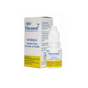 FLUCAMED STERILE EYE/EAR DROPS (DGF)