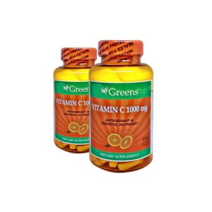 GREENS VITAMIN C 1000MG TABLETS X 100