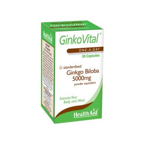 HEALTHAID GINGKO BILOBA CAPSULES X 30