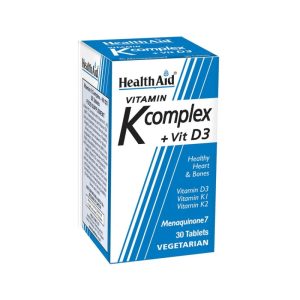 HEALTH AID VITAMIN B50 COMPLEX TABLETS X30