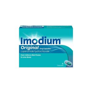 IMODIUM ORIGINAL 2MG CAPSULES X6