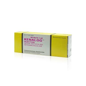 KENALOG 40MG/ML INJECTION X5