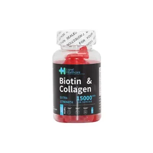 BIOTIN & COLLAGEN 15000MCG GUMMIES