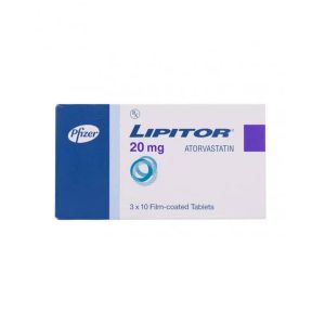 LIPITOR 20MG TABLETS X30