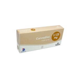 CARVEDILOL 3.125MG TABLETS X28 (MILPHARM)