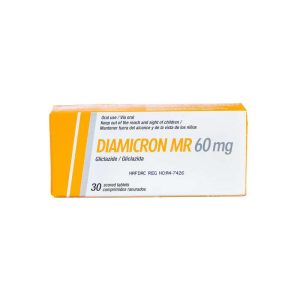DIAMICRON MR 60MG X 30