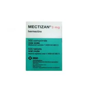 MECTIZAN 3MG TABLETS X500