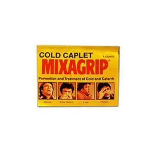 MIXAGRIP COLD CAPLETS X4