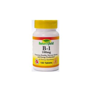 NATURE'S FILED VITAMIN B-1 100MG TABLETS X100