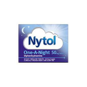 NYTOL ONE-A-NIGHT 50MG TABLETS X20
