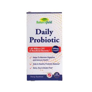 NATURES FIELD DAILY PROBIOTICS CAPSULES X60