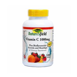 NATURES FIELD VITAMIN C 1000MG X100 TABLETS