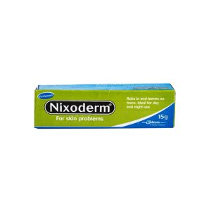 NIXODERM CREAM 15G TUBE