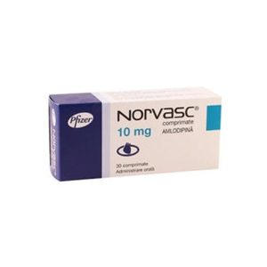 NORVASC 10MG TABLETS X30