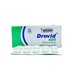 GFLOX (OFLOXACIN) 400MG TABLETS X10