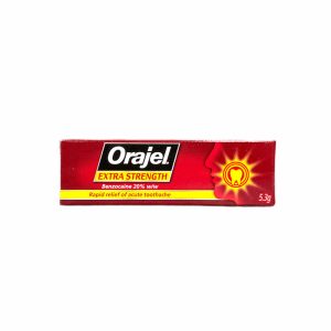 ORAJEL EXTRA STRENGTH DENTAL GEL 5.3G