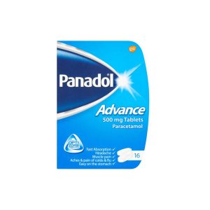 PANADOL ADVANCE 500MG TABLETS X16