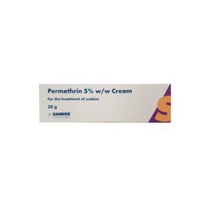 PERMETHRIN CREAM 5% X 30GM