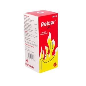 RELCER GEL ANTACID SUSPENSION 180ML